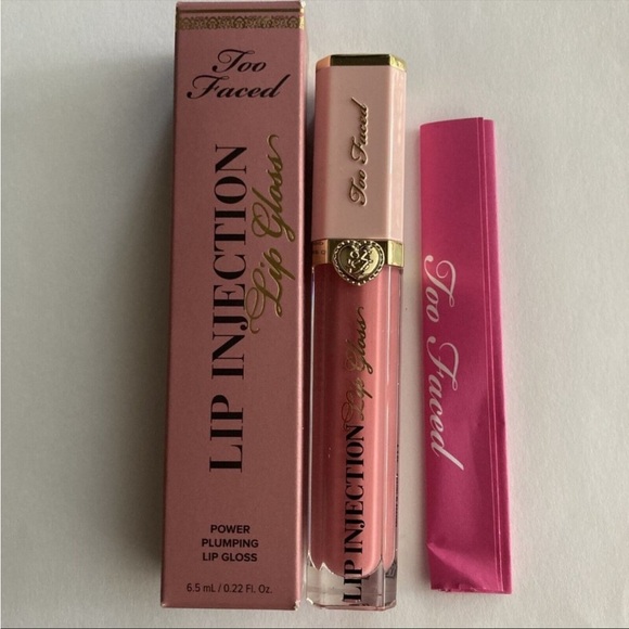 Too Faced Makeup Too Faced Glossy Bossy Lip Injection Balm Poshmark